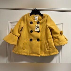 Max Studio Charming Kids' Yellow Coat